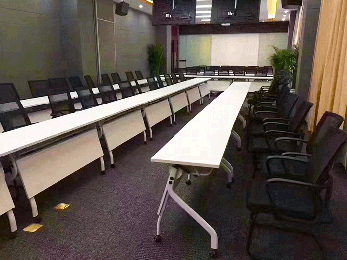 員工培訓桌椅定制_辦公家具廠家直銷_迪歐辦公家具