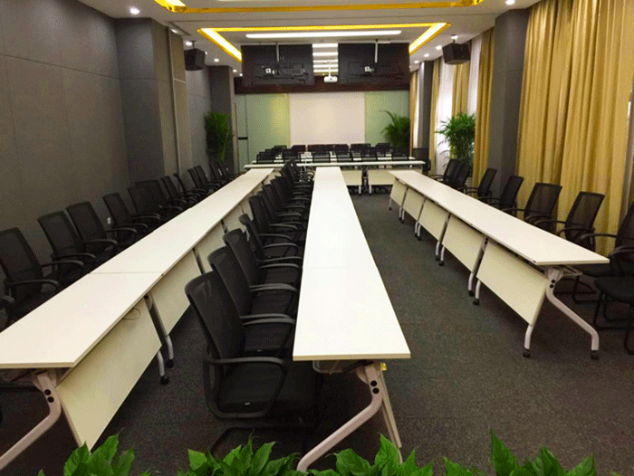 員工培訓桌椅定制_辦公家具廠家直銷_迪歐辦公家具