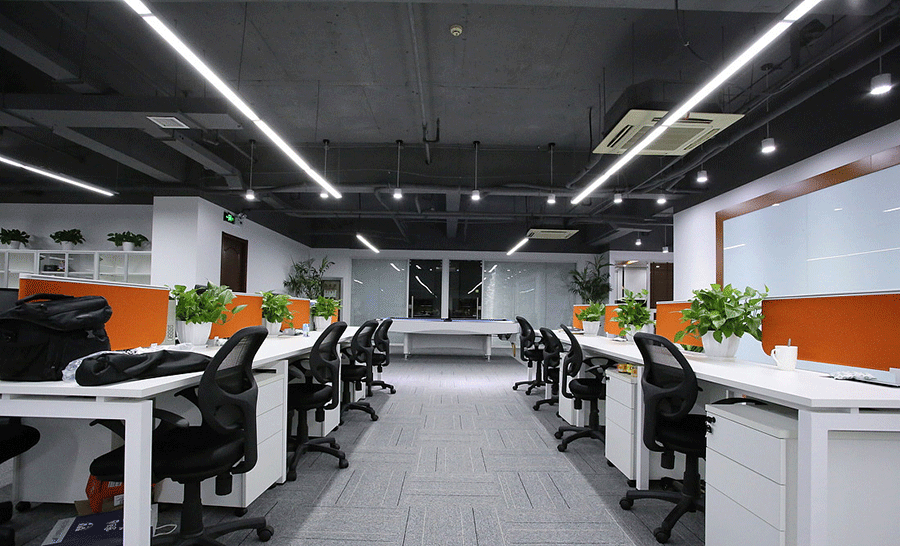 新簡約風格辦公家具展示_迪歐家具