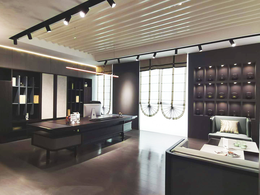 迪歐辦公家具上海虹橋展覽現場